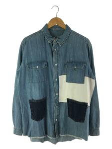 MSGM◆長袖シャツ/40/デニム/IDG/2440ME43L