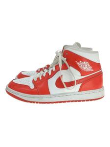 NIKE◆AIR JORDAN 1 MID_エア ジョーダン 1 ミッド/24cm/RED