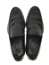 TOD’S◆ローファー/UK7/BLK/レザー_画像3