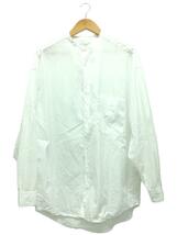 Graphpaper◆長袖シャツ/FREE/コットン/WHT/無地/GM211-50111B/BROAD OVERSIZEDshirt_画像1