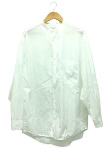 Graphpaper◆長袖シャツ/FREE/コットン/WHT/無地/GM211-50111B/BROAD OVERSIZEDshirt