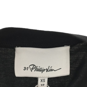 3.1 Phillip Lim◆Tシャツ/XS/コットン/BLK/PS161500TSJWの画像3