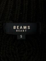 BEAMS HEART◆カーディガン(厚手)/S/アクリル/BLK/42-15-0427-147_画像3