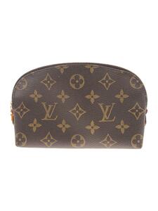 LOUIS VUITTON◆ポシェット・コスメティックPM_モノグラム・キャンバス_BRW/PVC/BRW