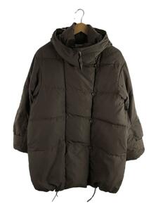 SNIDEL* down jacket /0/ polyester /BRW/ plain /SWFC1215001