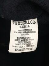 TENDERLOIN◆レザージャケット・ブルゾン/XS/馬革/BRW_画像4