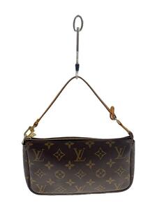 LOUIS VUITTON◆1)ポシェット・アクセソワール_モノグラム・キャンバス_BRW/PVC/BRW