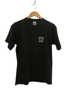 VISION STREET WEAR◆90s/USA製/Tシャツ/L/コットン/BLK