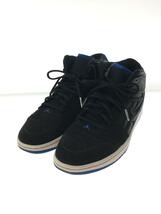 NIKE◆AIR JORDAN 1 RETRO 99/エアジョーダンレトロ/ブラック/654140-007/27cm/BLK_画像2