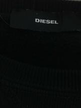 DIESEL◆スウェット/-/コットン/BLK_画像4