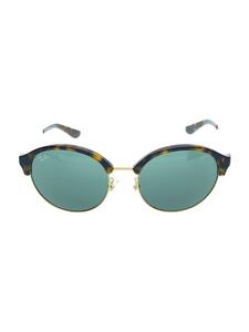 Ray-Ban◆サングラス/ウェリントン/GLD/BLK/メンズ/RB3564D