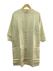 fog linen work◆長袖ワンピース/-/リネン/IVO/無地