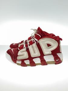 NIKE◆AIR MORE UPTEMPO/エアモアアップテンポ/レッド/902290-600/27cm/RED