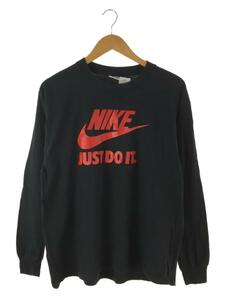 NIKE◆長袖Tシャツ/XL/コットン/BLK