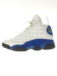 NIKE◆AIR JORDAN 13 RETRO/エアジョーダンレトロ/ホワイト/414571-117/25.5cm/WHT