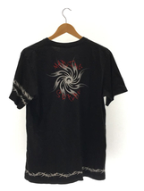 MARINE SERRE◆Tシャツ/XL/コットン/BLK/半袖/プリント/トップス/ブラック/_画像2