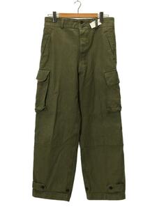 FRENCH MILITARY◆50s/M-47前期/カーゴパンツ/35/コットン/KHK