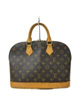 LOUIS VUITTON◆アルマ_モノグラム・キャンバス_BRW/PVC/BRW_画像1