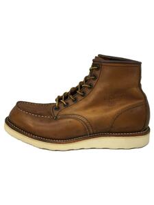 RED WING◆ブーツ/US7/BRW/レザー/875/アイリッシュセッター/シミ有