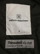 uniform experiment◆キルティングジャケット/-/ポリエステル/BLK/UE-222014/OVERSIZED QUILTING_画像3