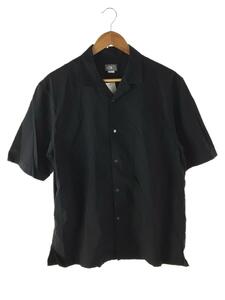 THE NORTH FACE◆S/S MALAPAI HILL SHIRT_ショートスリーブマラパイヒルシャツ/L/ナイロン/BLK