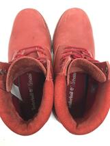 Timberland◆ブーツ/25.5cm/RED/A14LE_画像3