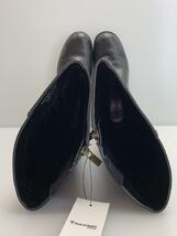 COLE HAAN◆ロングブーツ/US6/BLK/レザー/W08142_画像3