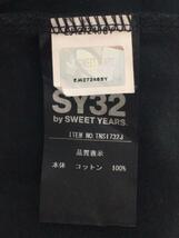SY32 by SWEET YEARS◆長袖Tシャツ/L/コットン/BLK/TNS1732J●_画像4