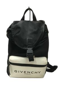 GIVENCHY◆リュック/ナイロン/BLK/無地/VP A 0149