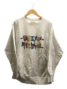 Evisen skateboards◆スウェット/-/コットン/WHT/無地