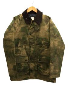 Barbour◆SL BEDALE CAMO/ビデイル/ハンティングジャケット/40/コットン/KHK/カモフラ/1502158