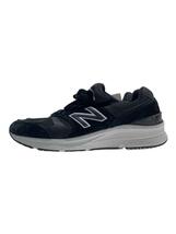 NEW BALANCE◆使用感有/WW880/ブラック/25cm/BLK_画像1