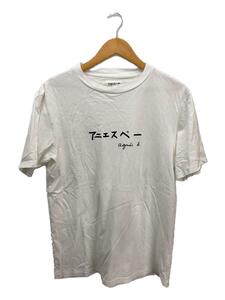 agnes b.◆20SS/Tシャツ/XL/コットン/WHT/8807SCV8 E20