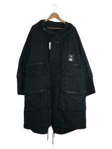 UNDERCOVER◆19SS/UCW4301-2/モッズコート/3/BLK/黒/ロングコート