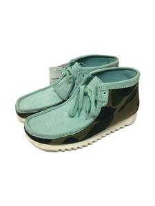 Clarks◆状態考慮/70周年記念/20SS/Walabee/ブーツ/27cm/BLU/11826