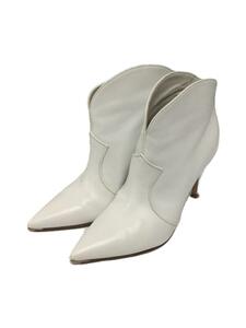 Gianvito Rossi◆ショートブーツ/36/WHT/レザー/05878 39225 36