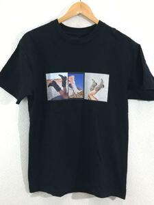 MINEDENIM◆Tシャツ/S/コットン/BLK/プリント/2204-6002-99-M2