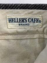 Heller’s cafe◆ボトム/29/コットン/ブラウン/ヘリンボーン_画像4