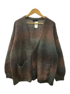 HARE* gradation mo hair cardigan /M/ nylon / pink /HA020296AD