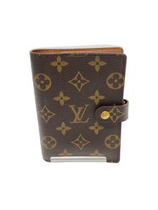 LOUIS VUITTON◆アジェンダPM_モノグラム_BRW/PVC/BRW/モノグラム/メンズ/ルイヴィトン