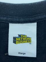 the network business/Tシャツ/XL/コットン/BLK_画像3