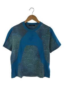 LOUIS VUITTON◆Tシャツ/XS/コットン/BLU/無地/RM221M NPG HMY14W