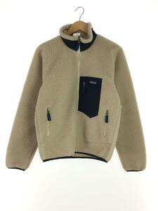 patagonia◆CLASSIC RETRO X JACKET/S/ポリエステル/BEG/無地/23056FA19