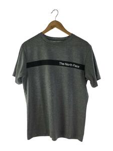 THE NORTH FACE◆Tシャツ/L/コットン/GRY/NT32047