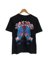 MARCELO BURLON COUNTY OF MILAN◆Tシャツ/XXS/コットン/BLK/プリント/MMAA018S7001079/グラフィック/カットソー_画像1