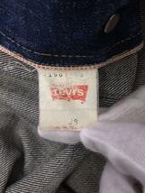 Levi’s◆J02/BIGE/袖ブリーチ考慮/赤タグ/Gジャン/38/デニム/IDG/無地/71505-XX_画像4