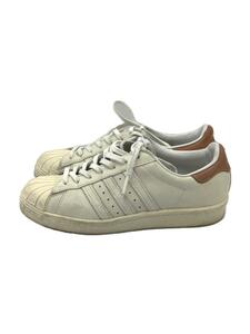 adidas◆SUPER STAR W/スーパースター/23cm/WHT/レザー/ヨゴレ有