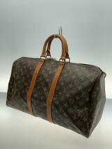 LOUIS VUITTON◆キーポル50_モノグラム・キャンバス_BRW/PVC/BRW_画像2