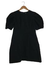 MOUSSY◆半袖ワンピース/2/コットン/BLK/010GSS30-2740-1_画像1