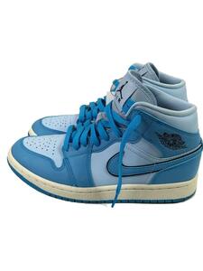 NIKE◆AIR JORDAN 1 MID SE_エア ジョーダン 1 ミッド SE/23.5cm/BLU